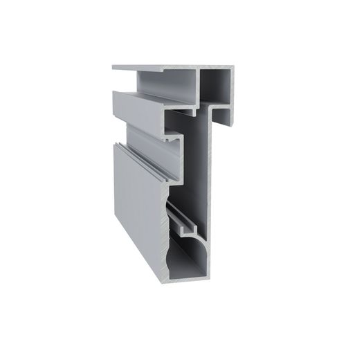 Coluna Lateral Sirius RM-350 Prata com 3 Metros Rometal