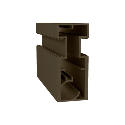 Coluna Central Sirius RM-347 Preto com 3 Metros Rometal