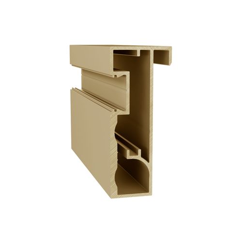 Coluna Lateral Sirius RM-348 Champagne com 3 Metros Rometal
