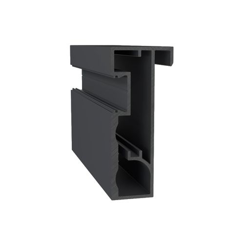Coluna Lateral Sirius RM-348 Preto com 3 Metros Rometal