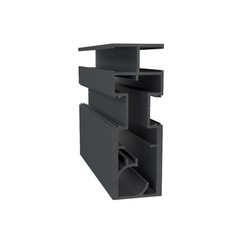 Coluna Central Sirius RM-349 Preto com 3 Metros Rometal