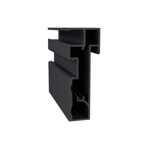 Coluna Lateral Sirius RM-350 Preto com 3 Metros Rometal