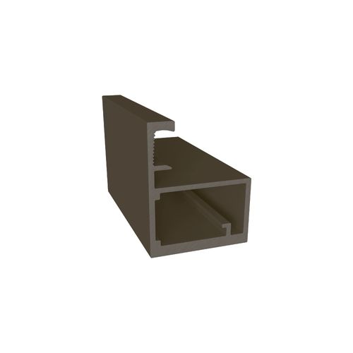 Perfil Porta Sirius RM-353 Preto com 3 Metros Rometal