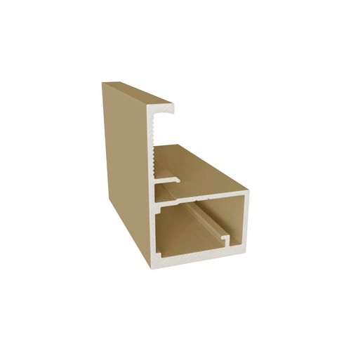 Perfil Porta Sirius RM-356 Champagne com 3 Metros Rometal