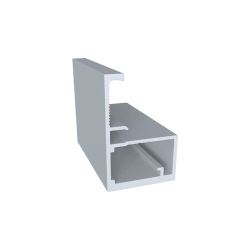 Perfil Porta Sirius RM-356 Prata com 3 Metros Rometal