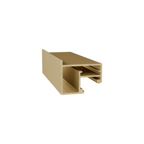 Perfil Prateleira Sirius RM-345 Champagne com 3 Metros Rometal
