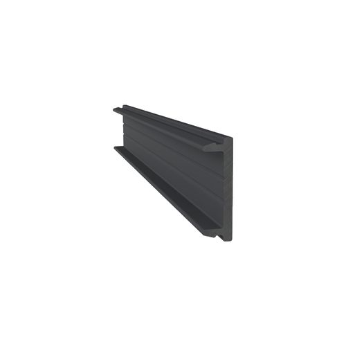Perfil Difusor Sirius RM-387 Preto com 3 Metros Rometal