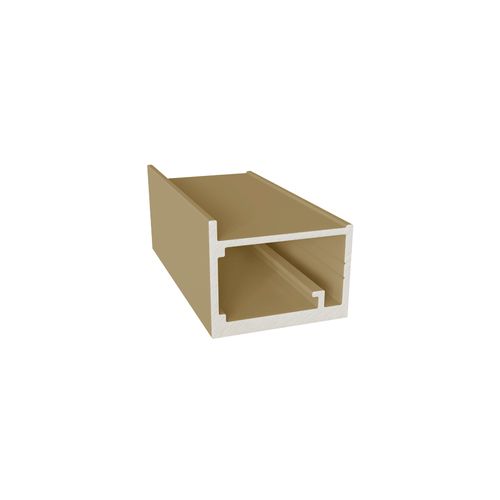 Perfil Porta Sirius RM-357 Champagne com 3 Metros Rometal