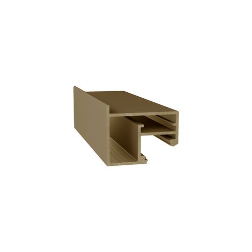 Perfil Prateleira Sirius RM-345 Champagne 1001 com 3 Metros Rometal