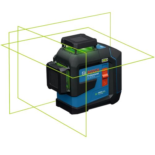 Nivelador a Laser de Chão GLL 80-33 G Professional Verde 3 Linhas 360° Bosch