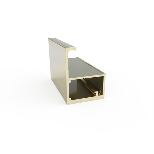 Perfil Porta Sirius RM-358 Inox Polido com 3 Metros Rometal