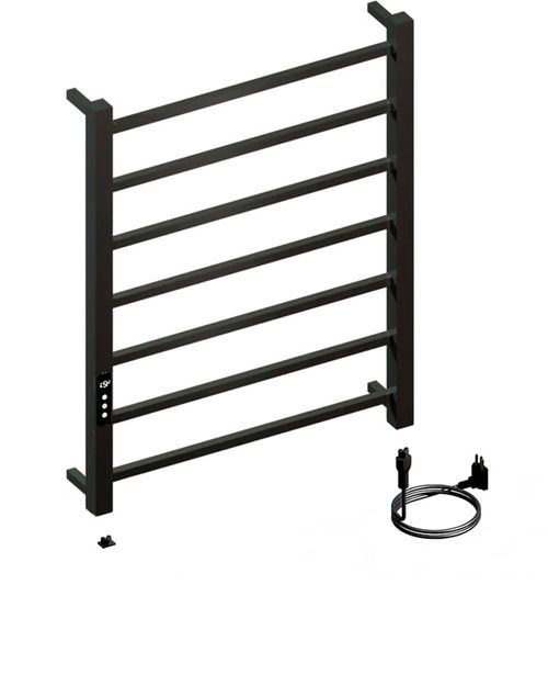 Toalheiro Térmico Quada Digital Bivolt Grande Preto Metalworks