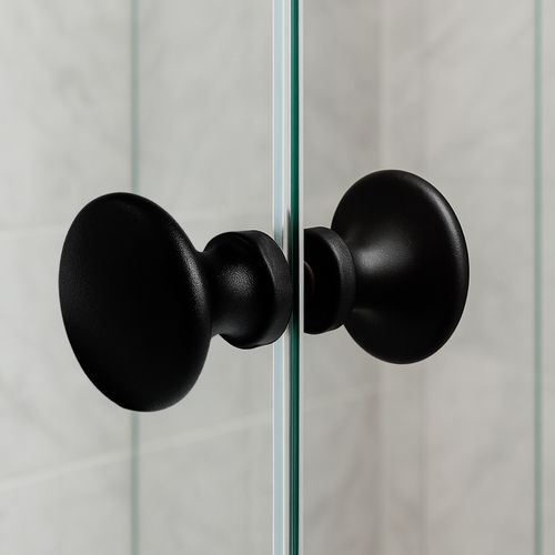 Puxador Cup Duplo Preto Zen