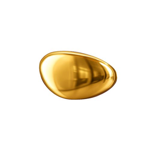 Puxador Seixo Grande Gold Zen