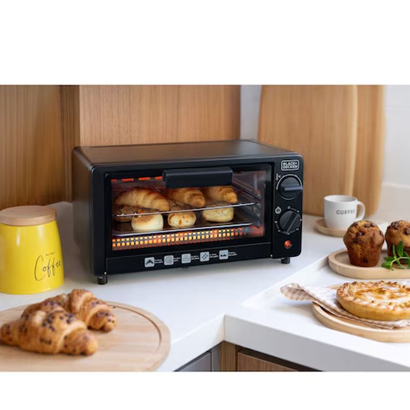 Forno Eletrico FT9N 220V 800W Timer 9Litros Vidro Temperado Black-Decker 81734_06