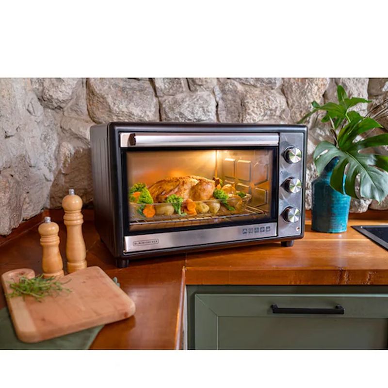 Forno Eletrico FT46 127V 1600W Timer 60 min Porta de Vidro Black-Decker 81737_03