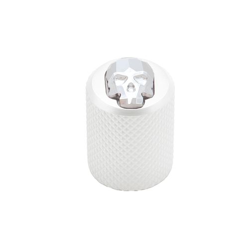Puxador Bali Granado Skull Branco Zen