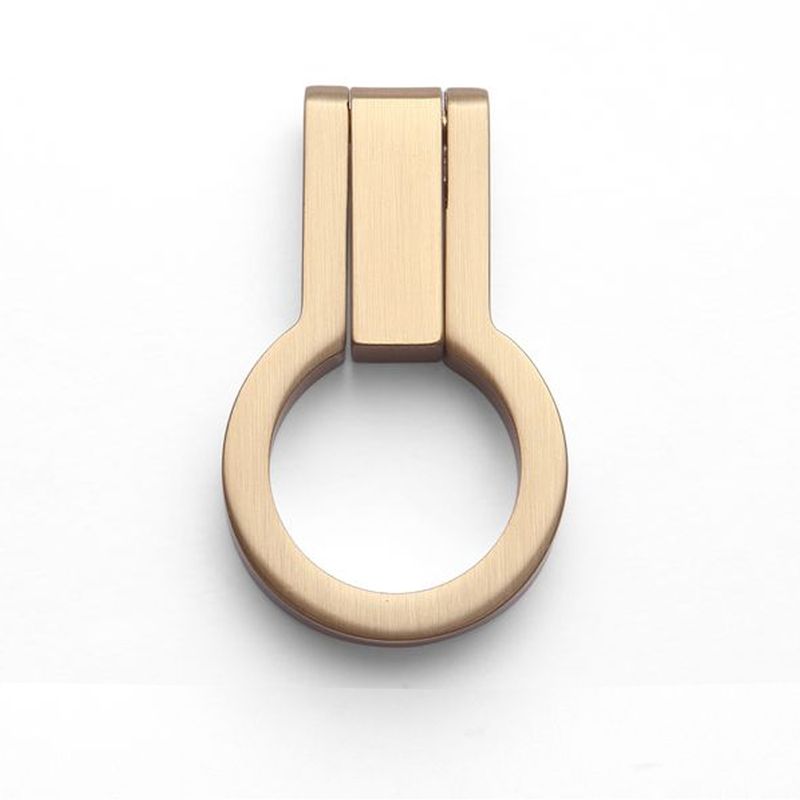 Puxador Antique Gold Escovado Zen 51257_0