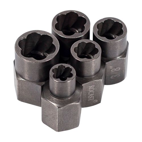 KIT EXTRATOR DE PARAFUSO E PORCA DE IMPACTO 6PC AMATOOLS
