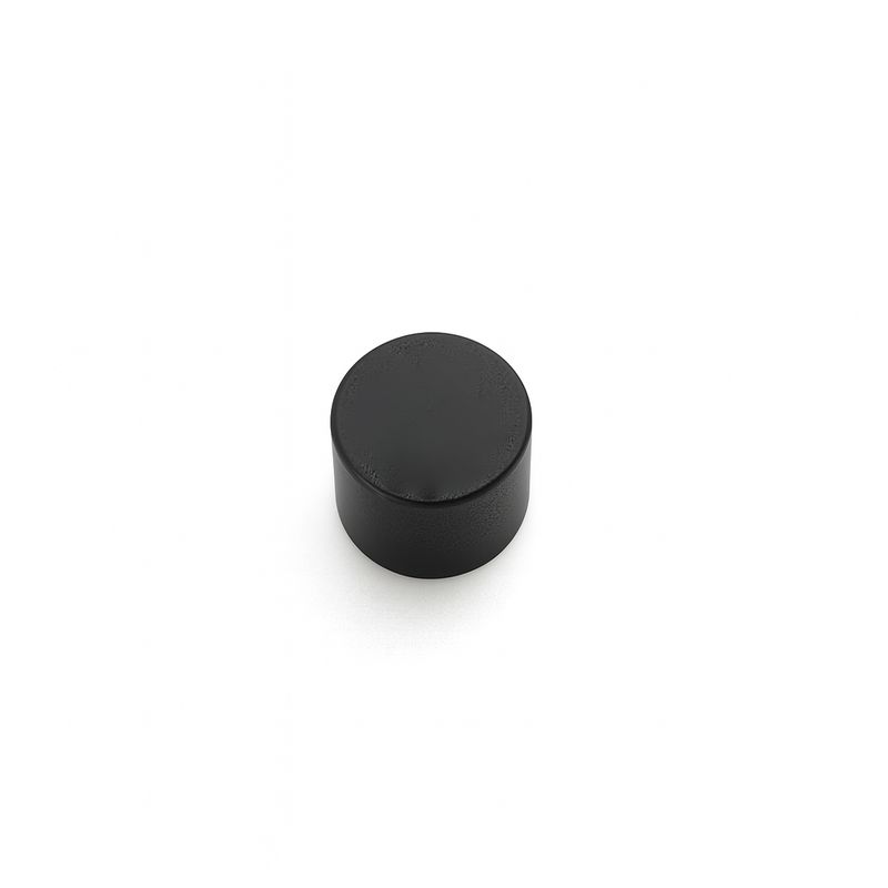 Puxador Radio 16mm Preto Zen 48385_0