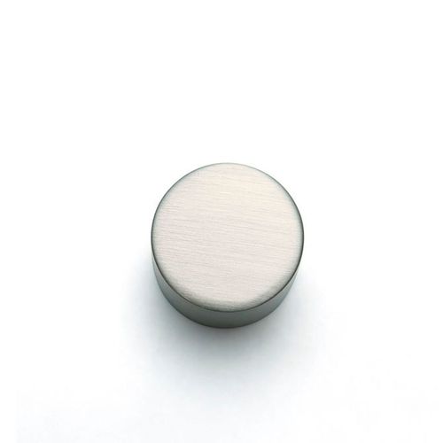 Puxador Rádio 27mm Cromo Escovado Zen