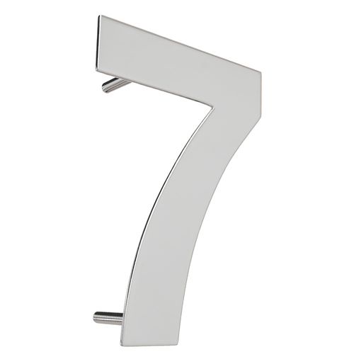 Numero Residencial 7 100mm Inox Polido Italy Line