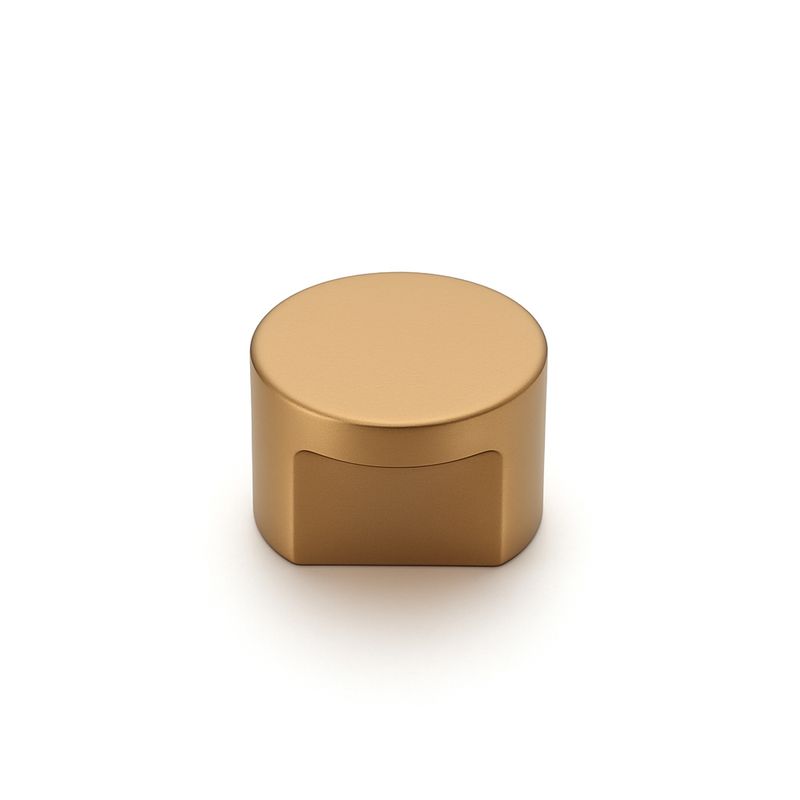 Puxador Radio 38mm Dourado Matte Zen 41825_0