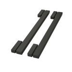 Puxador Moma Duplo 800mm Preto Zen 40845_0
