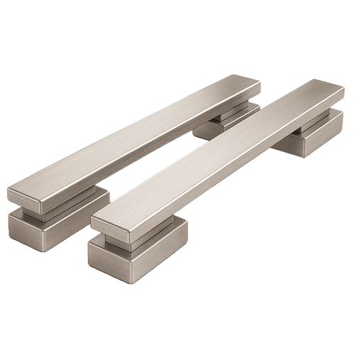Puxador Home Duplo 300mm Inox Escovado Zen