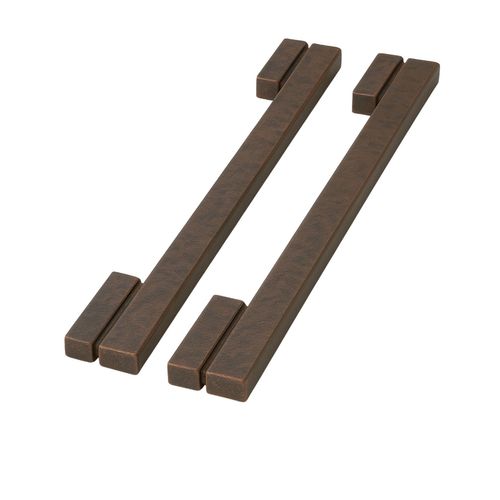 Puxador Moma Duplo 800mm Metallo Vecchio Zen