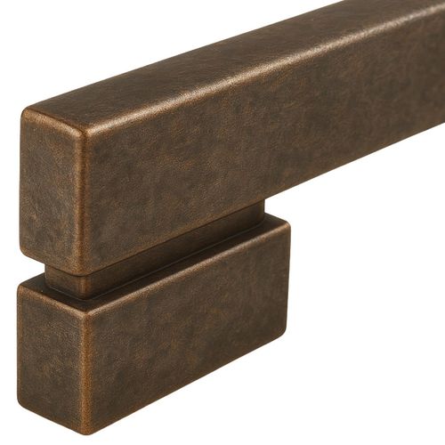 Puxador Moma Duplo 800mm Metallo Vecchio Zen