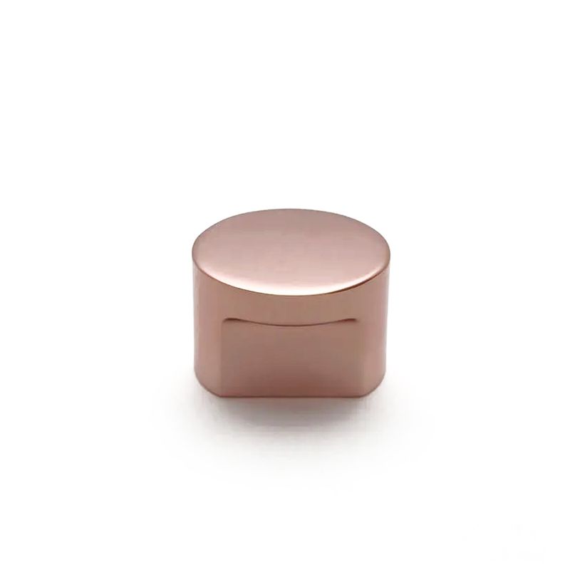 Puxador Radio Grande 27mm Rose Escovado Zen 52034_0