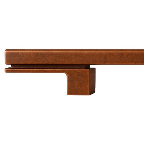 Puxador Living Duplo 800mm Vecchio Metallo Zen