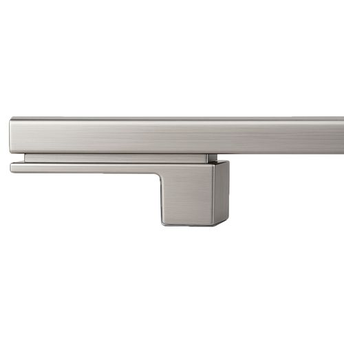 Puxador Living Simples 300mm Inox Escovado Zen