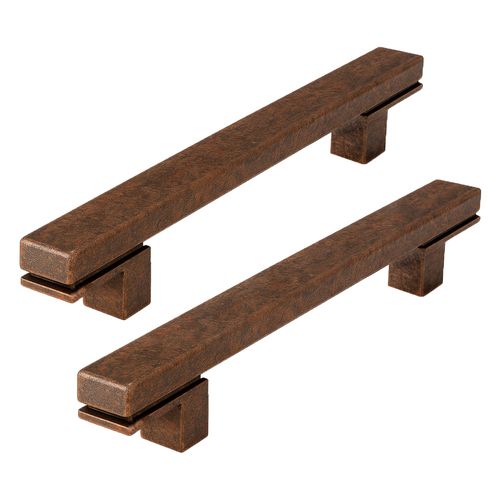 Puxador Living Duplo 1000mm Vecchio Metallo Zen