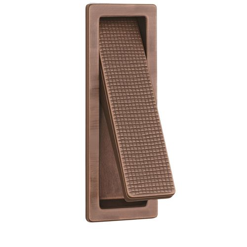 Puxador Piano de Embutir Pequeno Vecchio Cobre Zen