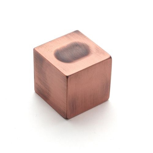 Puxador Ice Ponto 31mm Vecchio Cobre Zen