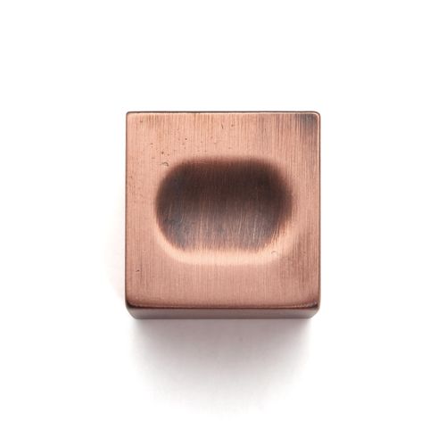 Puxador Ice Ponto 31mm Vecchio Cobre Zen