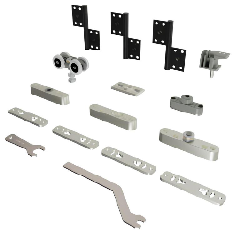 Kit-Articolato-Plus-Pivo-2-folhas--Fix-Canto-Centro--Dobradica-Aluminio-Rometal-82464_0