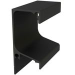 Puxador Perfil Rm-053 3 Metros Para 18mm Preto Rometal 42653_0