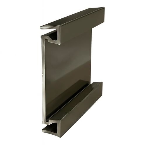 Puxador Perfil Piega Rm-360 3 Metros Inox Polido Rometal