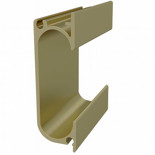 Puxador Perfil RM-245 3 Metros Champagne 1001 Rometal