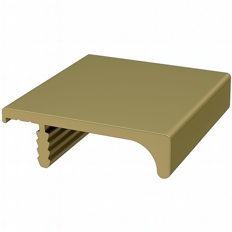 Puxador Perfil Rm-140 3 Metros Para 18mm Champagne Claro Rometal 51474_0