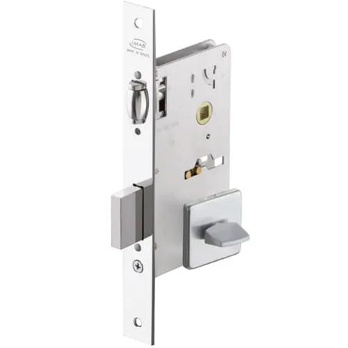 Fechadura Banheiro Rolete 1710 Zamac 55mm Dourada Polida Imab