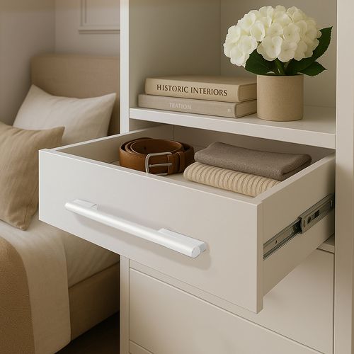 Puxador Sorento 416mm Branco Zen