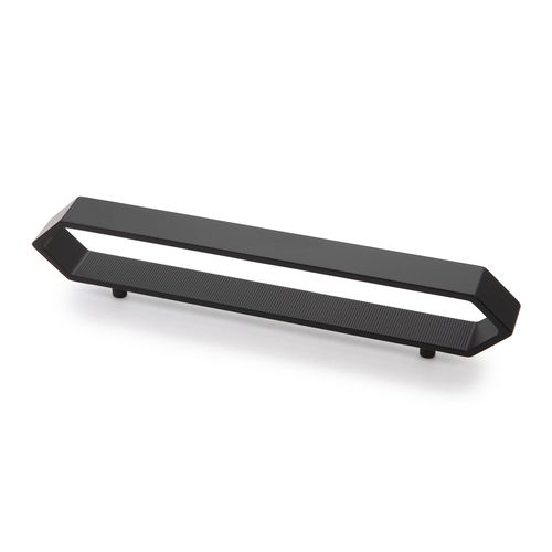 Puxador Elemento Zen 128mm Preto Zen