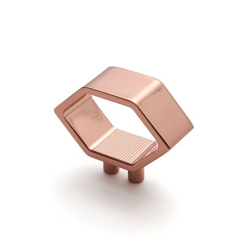 Puxador Elemento 11mm Rosê Zen