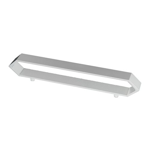 Puxador Elemento Zen 128 mm Branco para Móveis Zen Design