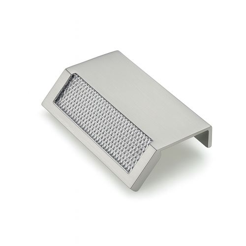 Puxador Citizen 45º 32mm Cromo Escovado Zen
