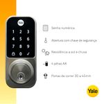 Fechadura Digital Ydd 120 Trinco Tubular Yale 59829_03